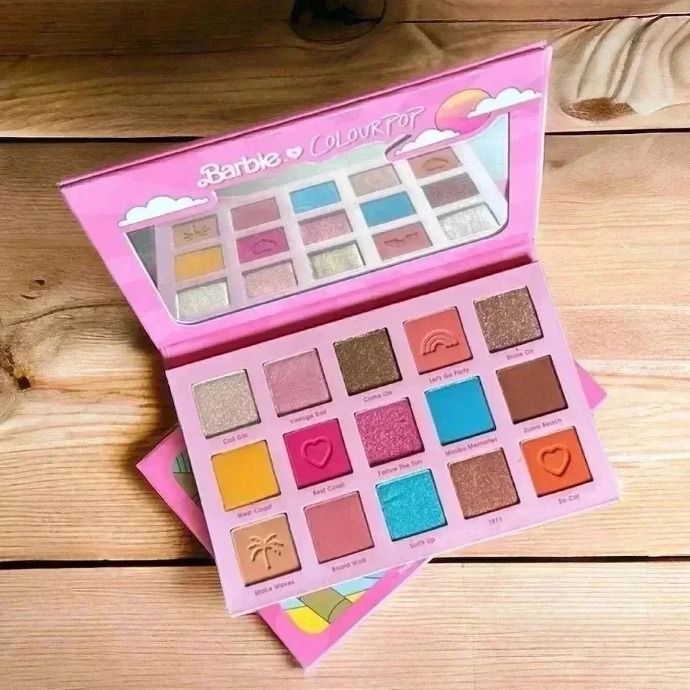 Colourpop Malibu Barbie Eyeshadow Palette New In Box